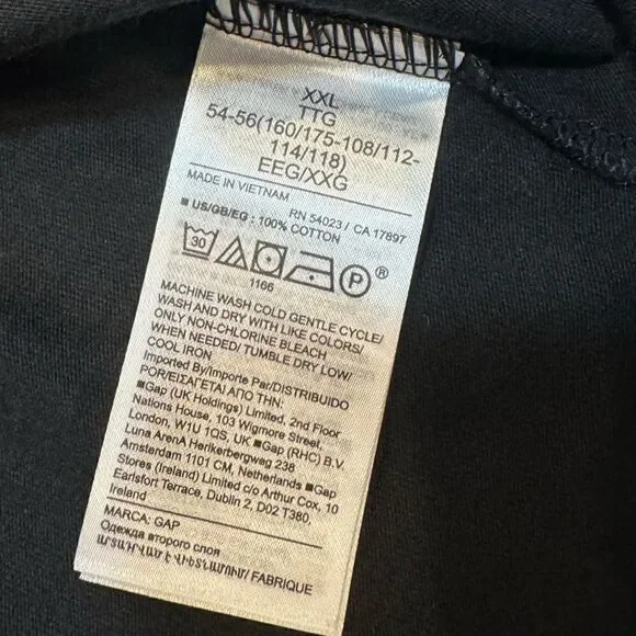 NWT Gap Sleeveless Transitional Flattering Racerback Knit Dress Black XXL 18 - Picture 8 of 9